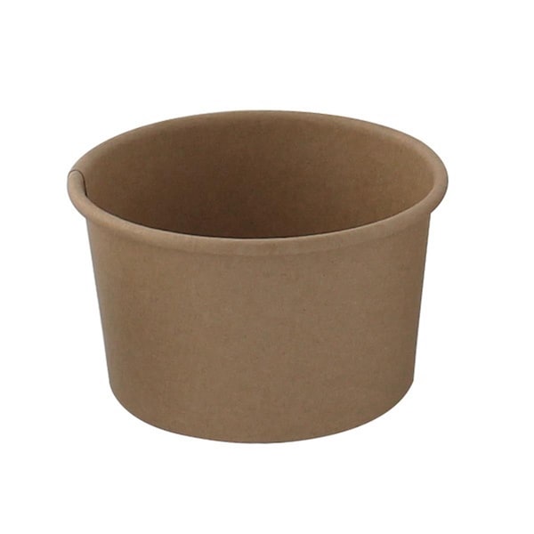 Packnwood 16 oz Brown Kraft Soup Cup, 3.8 x 3.9 in. 210SOUPK17K - main